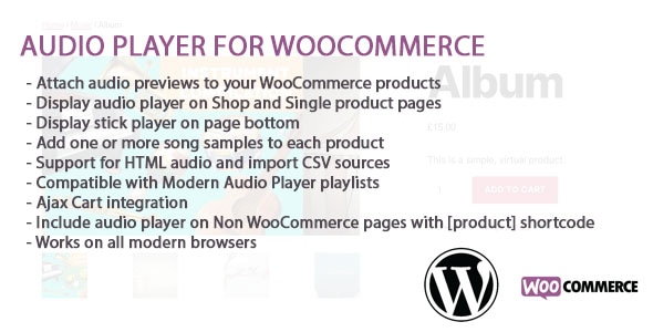 Audio Player for WooCommerce