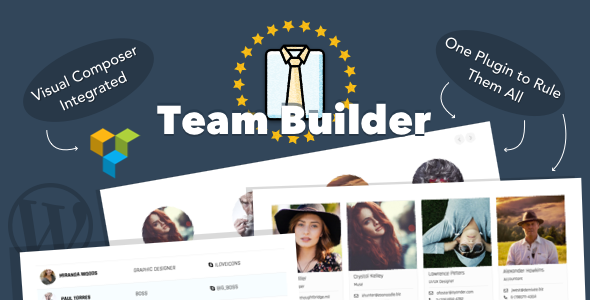 Team Builder — Meet The Team WordPress Plugin