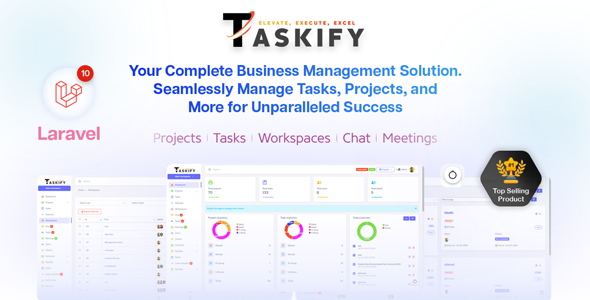 Taskify - Project Management - Task Management & Productivity Tool