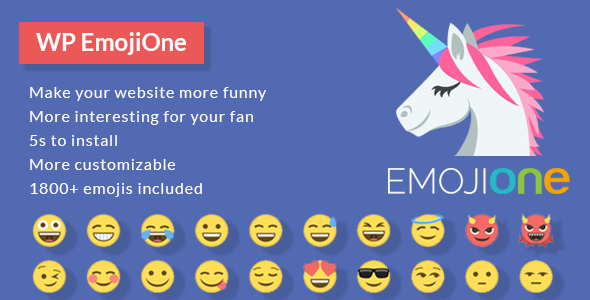 EmojiOne for WordPress