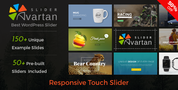 Avartan Slider - Responsive WordPress Slider Plugin