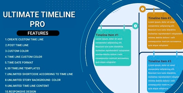 Ultimate Timeline - Responsive Timeline History