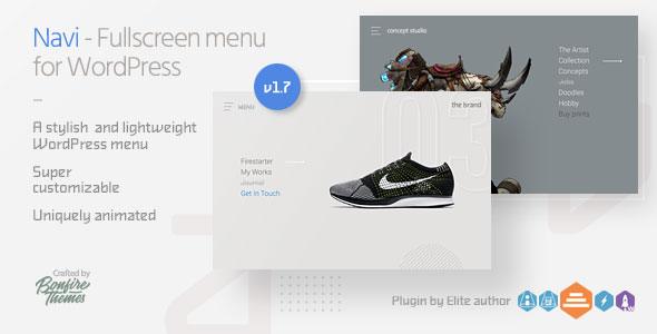 Navi: Fullscreen WordPress Menu