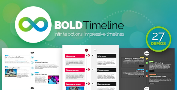 Bold Timeline - WordPress Timeline Plugin