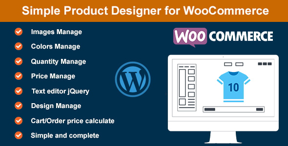 Simple Product Designer for WooCommerce