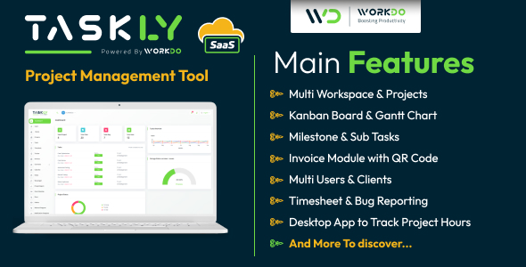 TASKLY SaaS – Project Management Tool