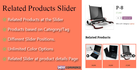 WooCommerce Related Products Slider