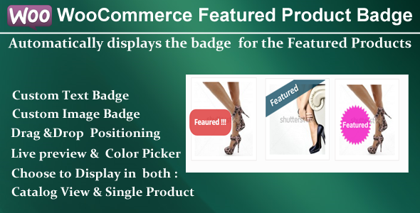 WooCommerce Featured Product Badge