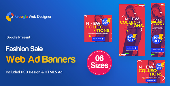 C67 - Fashion Sale Banners GWD & PSD