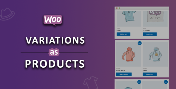 WooCommerce Variations as Products