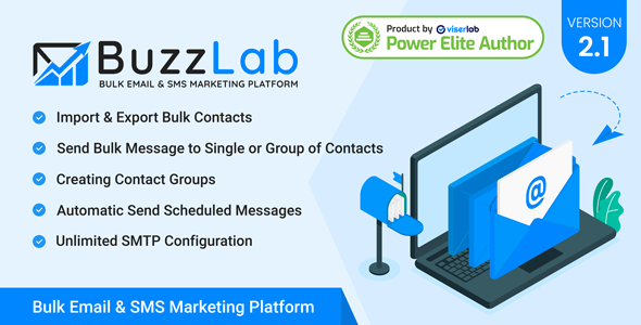 BuzzLab - Bulk Email And SMS Marketing Platform