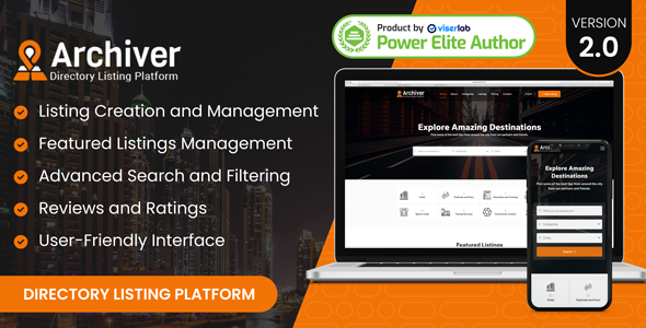 Archiver - Directory Listing Platform