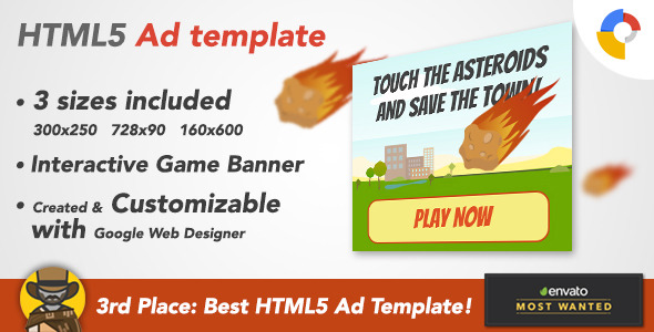 Ad HTML5 Template | Online Games