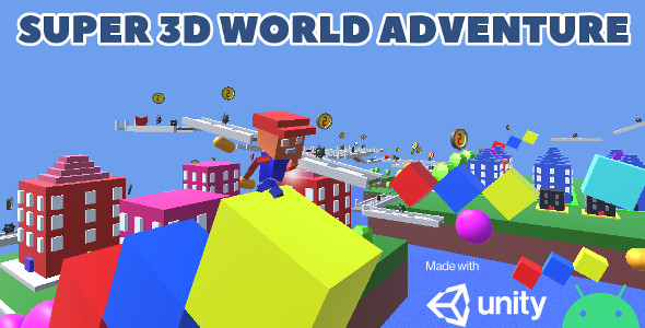 Super 3d World Adventure - Html5 Unity Game