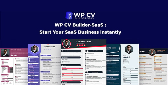 WP CV Builder SaaS