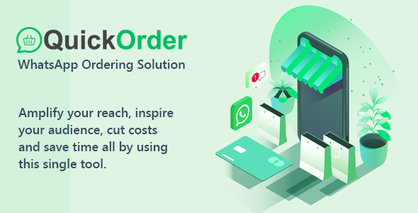 QuickOrder Pro - WhatsApp Food Ordering Addon (SAAS)