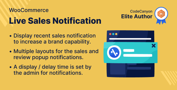 WooCommerce Live Sales Notification