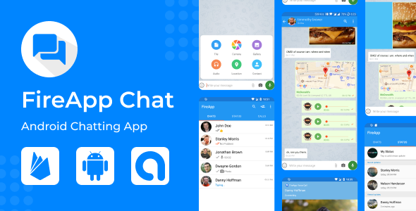 FireApp Chat - Android Chatting App with Groups