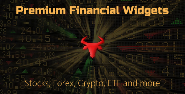 Premium Stocks, Forex, Crypto, ETF Plugin | Quote, Chart, Ticker, News Widgets | WordPress