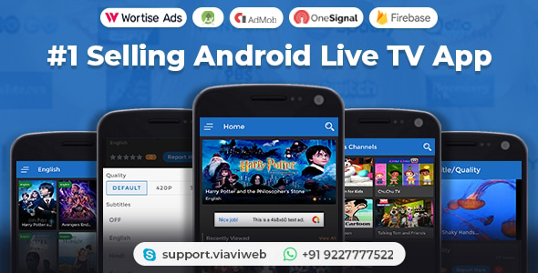 Android Live TV ( TV Streaming, Movies, Web Series, TV Shows & Originals)