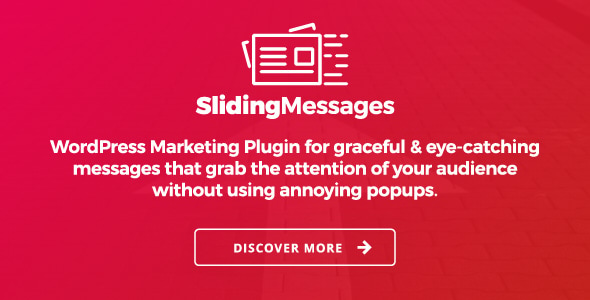 WordPress Marketing Plugin – Sliding Messages