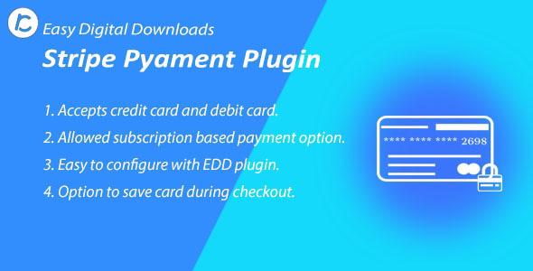 EDD Stripe Payment Gateway