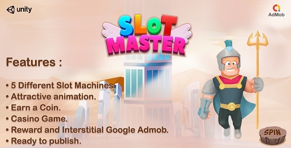 Slot Master Casino : Attractive Casino Slot Machine Game for Android with Admob