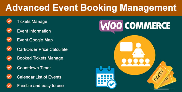 Advanced Event Booking Management for WooCommerce