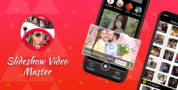 Slideshow Video Master - Android App + Admob, Startapp and Facebook Integration