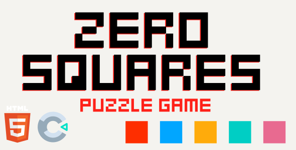 Zero Squares - Puzzle Game - HTML5 (Construct 3)