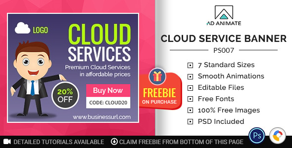 Professional Services | Cloud Service Banner (PS007)