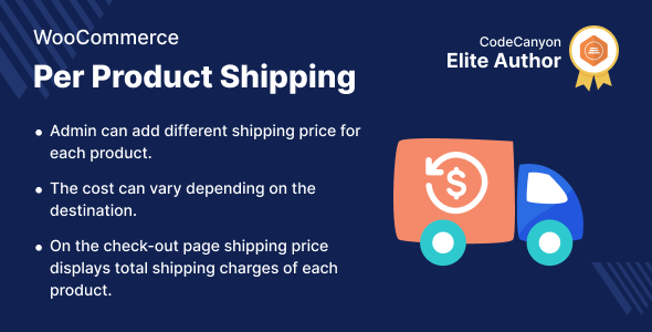 WordPress WooCommerce Per Product Shipping Plugin