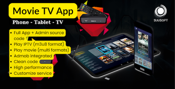 Movie TV Android for Phone, Tablet, TV box