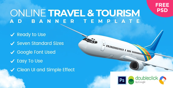 Sky Ride | Travel HTML 5 Animated Google Banner