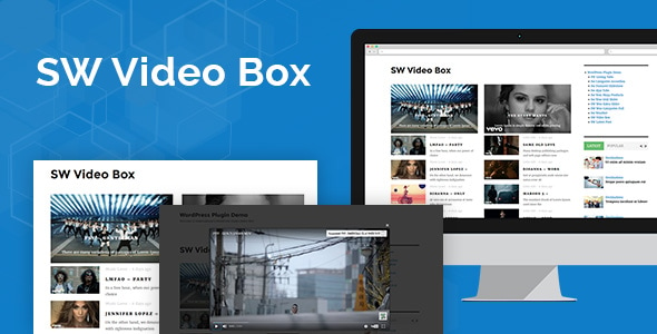 SW Video Box - Responsive WordPress Plugin