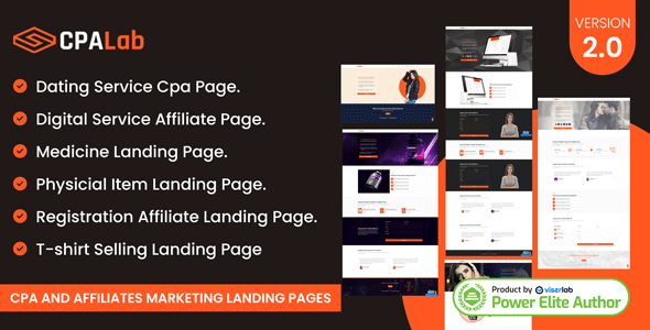 CpaLab - Cpa And Affiliates Marketing Landing Pages