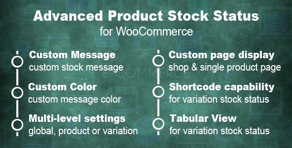 Advanced Product Stock Status For WooCommerce