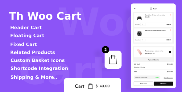 Woo Cart - Slide Cart / Floating Cart For WooCommerce