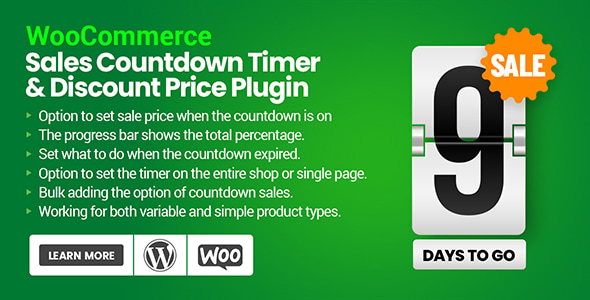 WooCommerce Countdown Sales & Price Discount Plugin