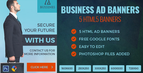 Business - HTML5 Ad Banner