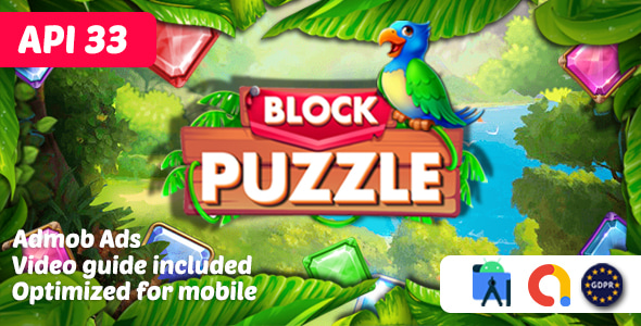 Block Puzzle (banner+inter+Rewarded Video) V1