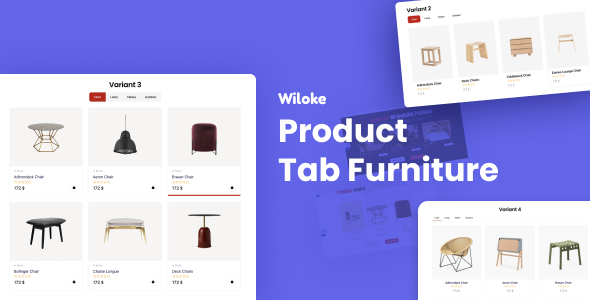 Wiloke Product Tab Furniture Addon For Elementor