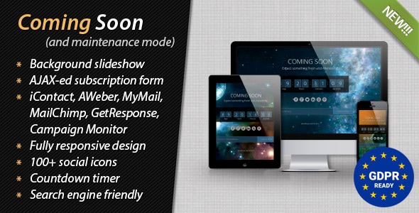 Coming Soon and Maintenance Mode