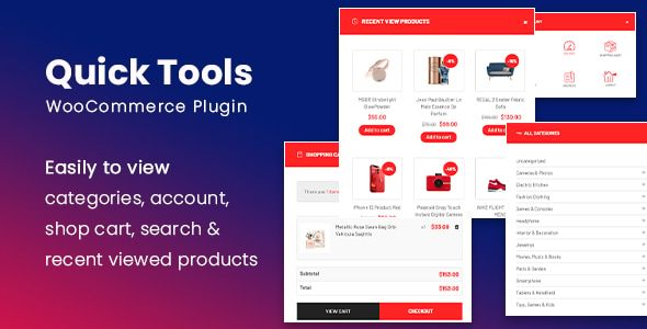 SW Quick Tools - Quick View Popup WooCommerce WordPress Plugin