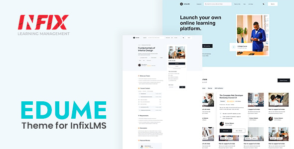 EduMe Theme | Infix LMS Laravel Learning Management System