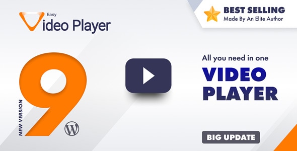 Easy Video Player Wordpress & WooCommerce Plugin