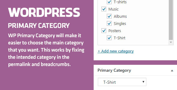 WordPress Primary Category