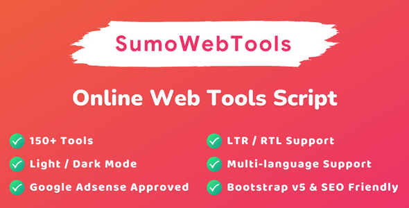 SumoWebTools - Online Web Tools Script