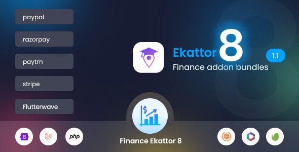 Ekattor 8 Finance Addon Bundle