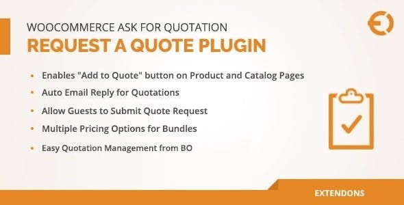 WooCommerce Request a Quote Plugin - Ask for Quotation